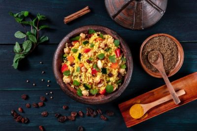 Vegetable Tagine with Couscous