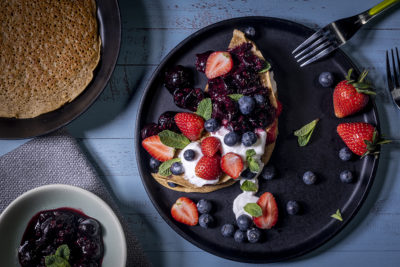 Vegan Almond Pancakes Recipe