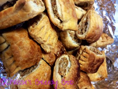 Vegan sausage rolls