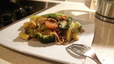 Udon noodles