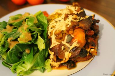 Vegan butternut meal