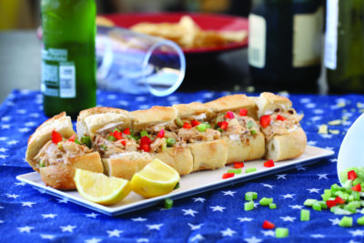 Vegan lobster rolls