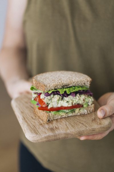 Chickpea Tuna Sandwiches