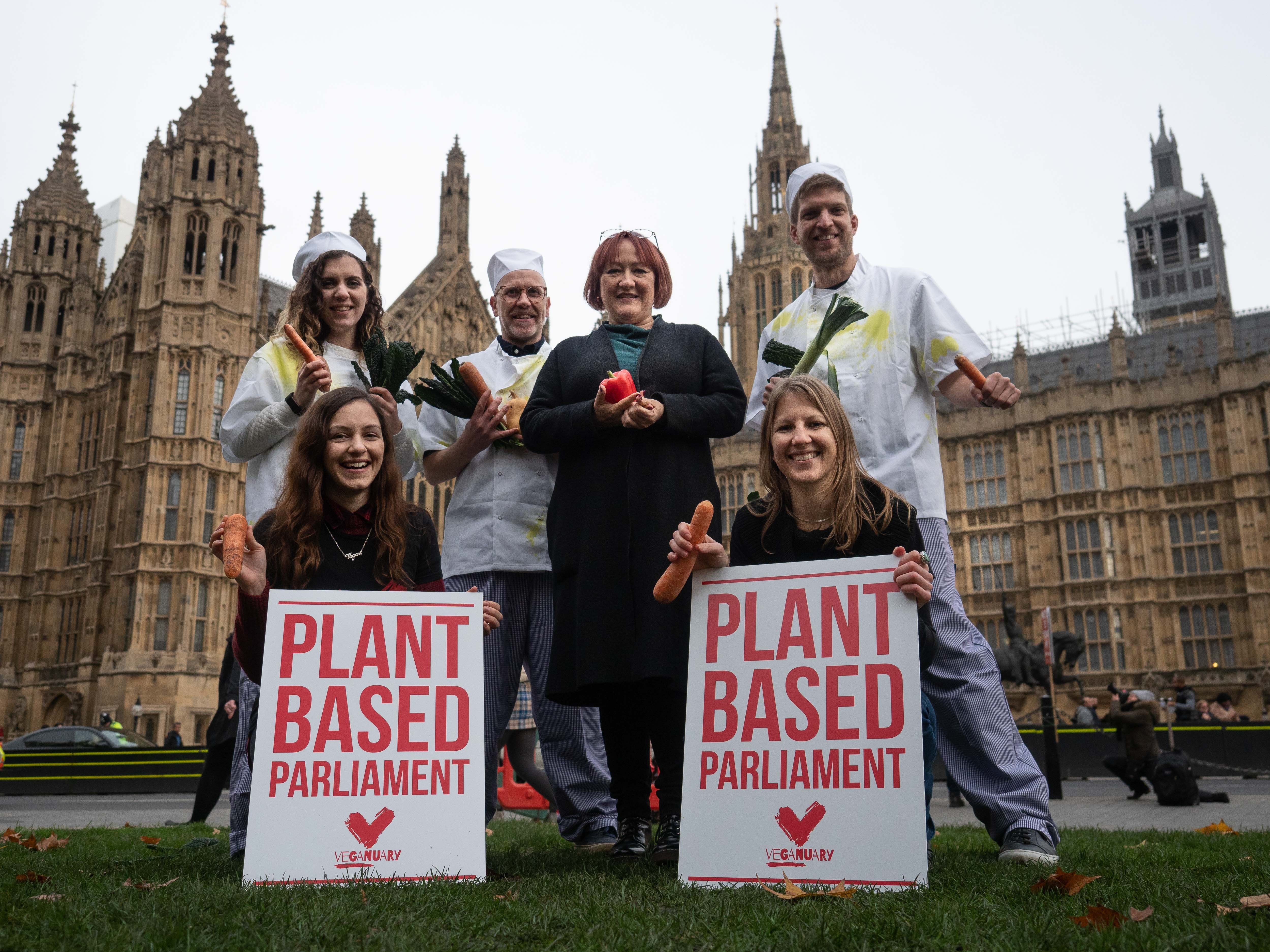 Veganuary urges parliament to go plant-based