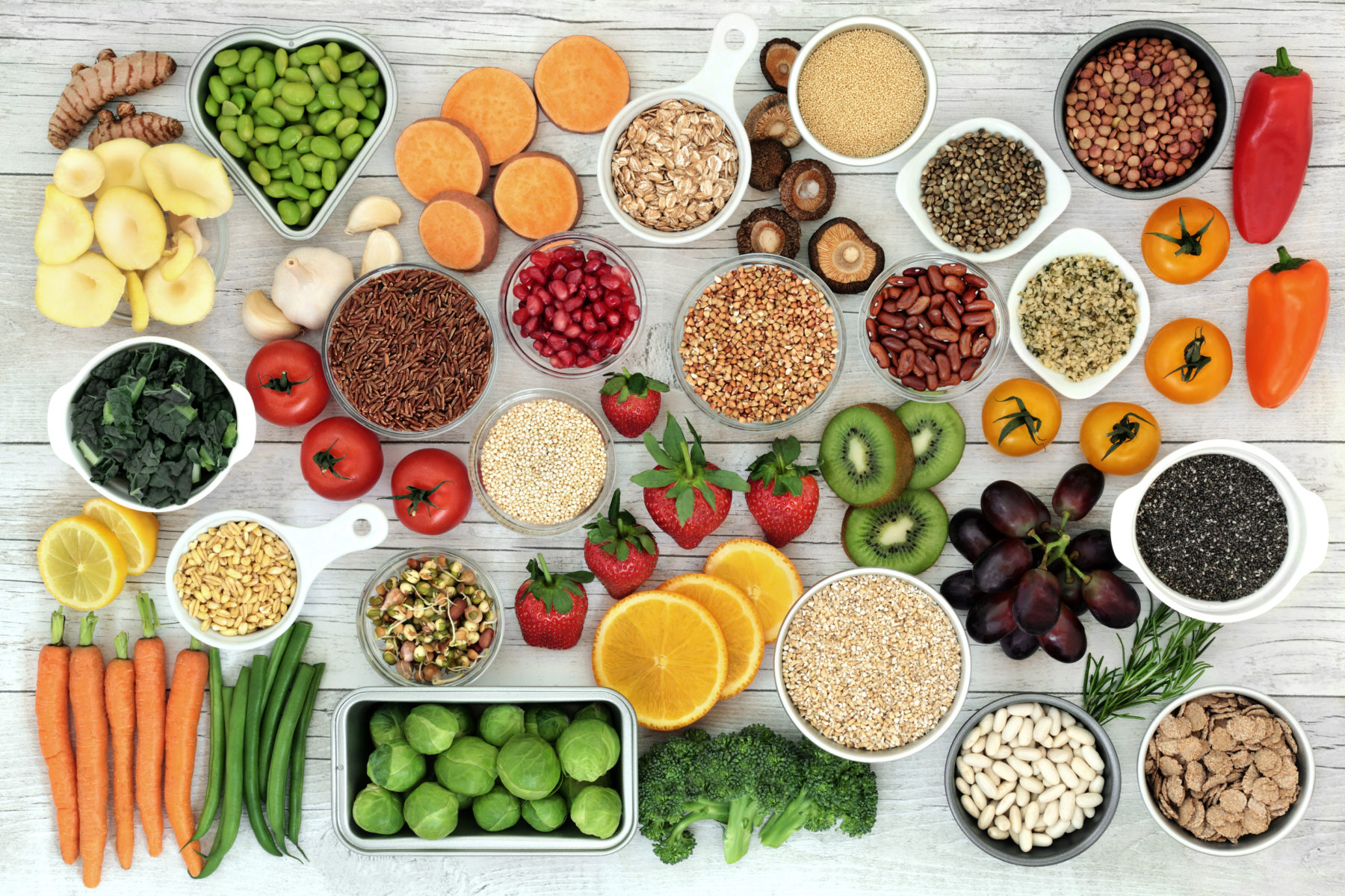 Alimentos veganos básicos en Argentina