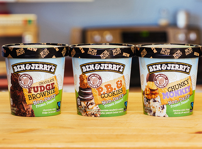 Ben & Jerry's non-dairy ice cream flavours