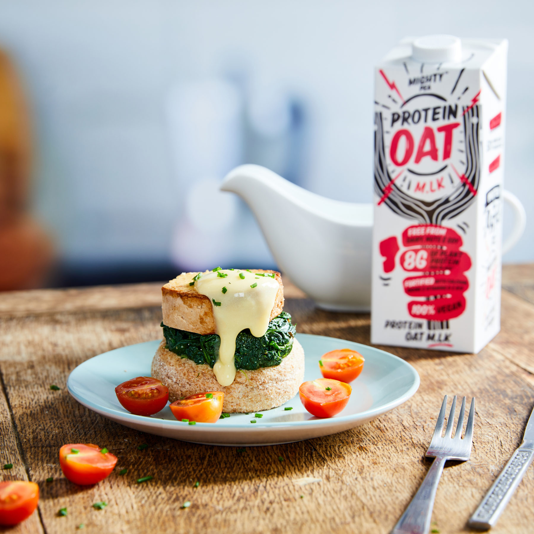 Vegan Tofu Benedict