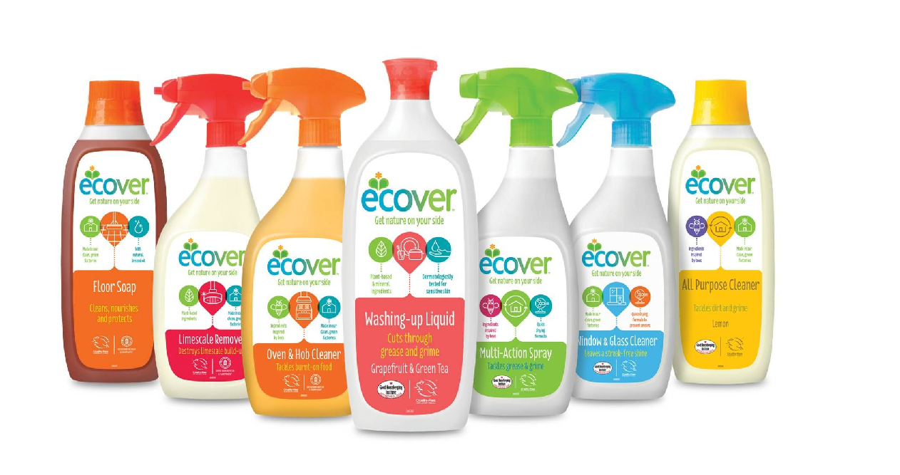 Ecover cleaning products