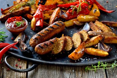 vegan sausages