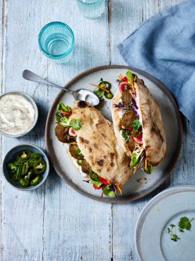 Vegane Falafel-Pita