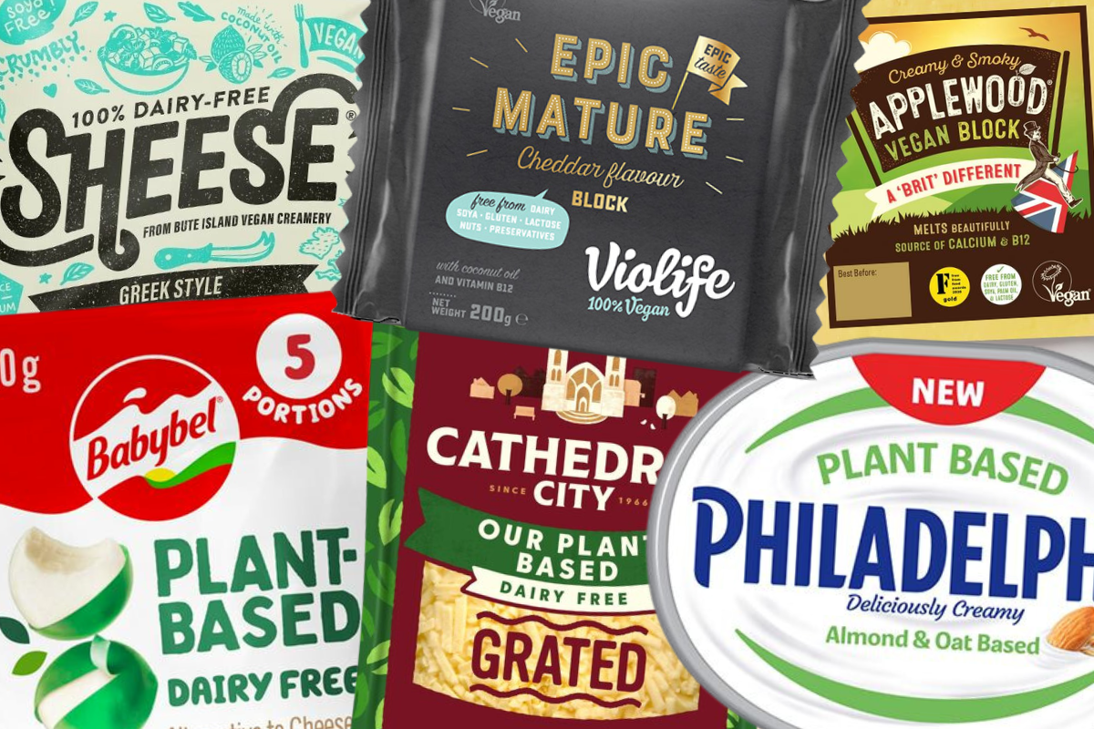 Vegan cheese alternatives UK