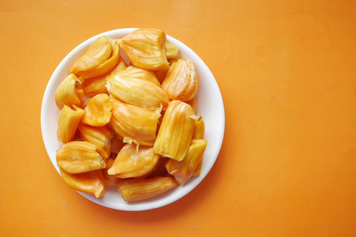 Jackfruit in a bowl